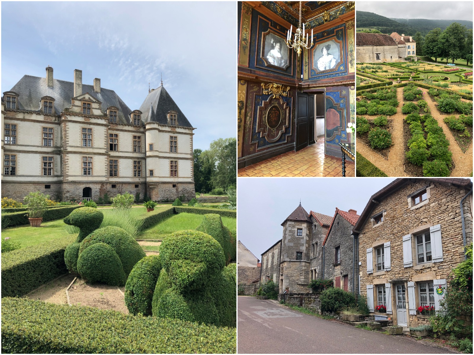 Chateau visits on our tour in Burgundy