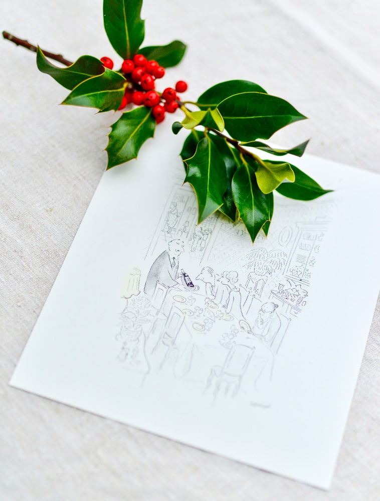 custom print by jean-jacques sempé- november box 2019- MY FRENCH COUNTRY HOME