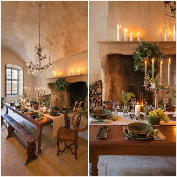 My French Country Home Chateau de Mosisac Holiday 2019 A magical holiday tablescape at Chateau de Moissac