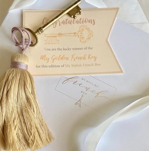 who will win the golden key in my stylish french box