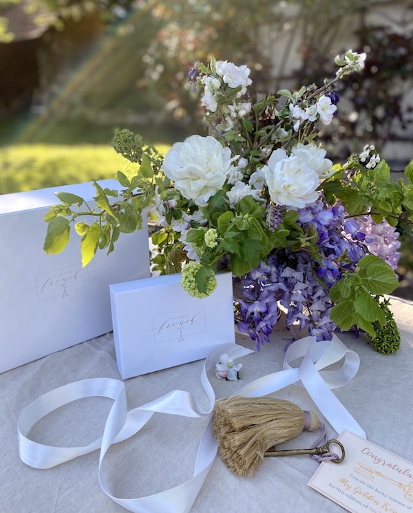 may edition of my stylish french box is all about the romance of flowers