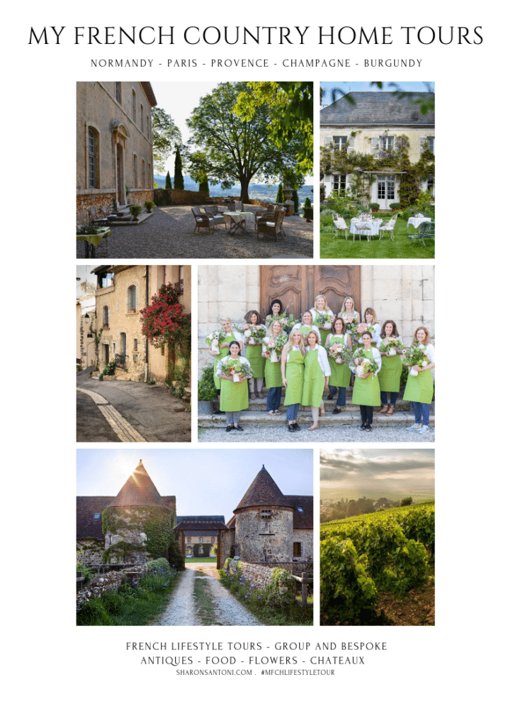 brochure with images of french tours