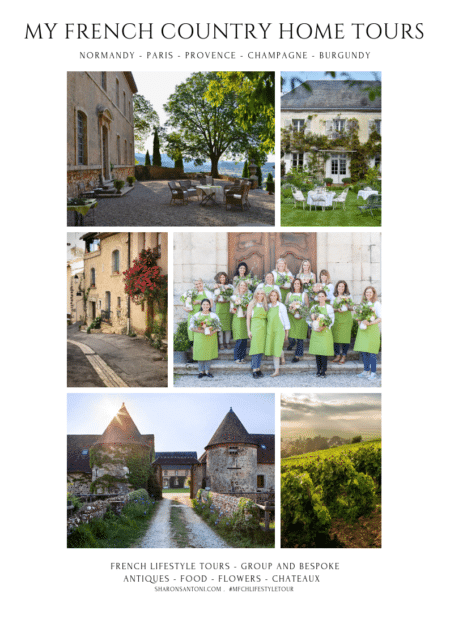 brochure with images of french tours