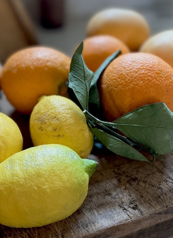 oranges and lemons