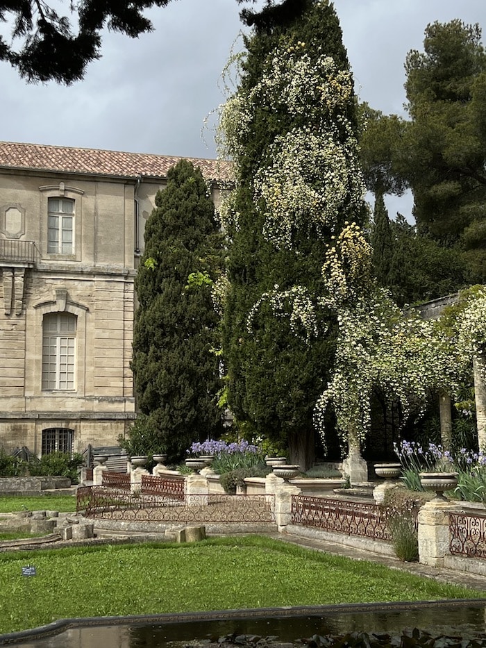 travel in france, at the abbaye de st andré