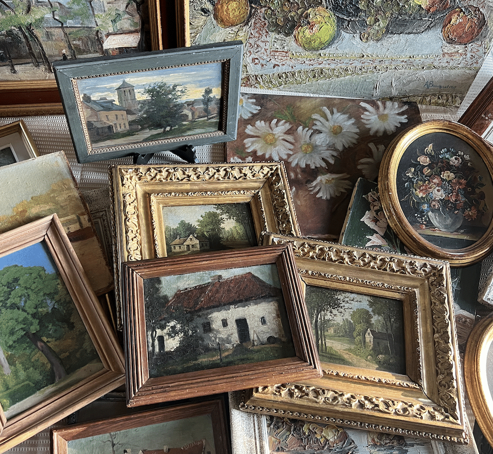 Falling in Love with Antiques—and Paintings in Particular