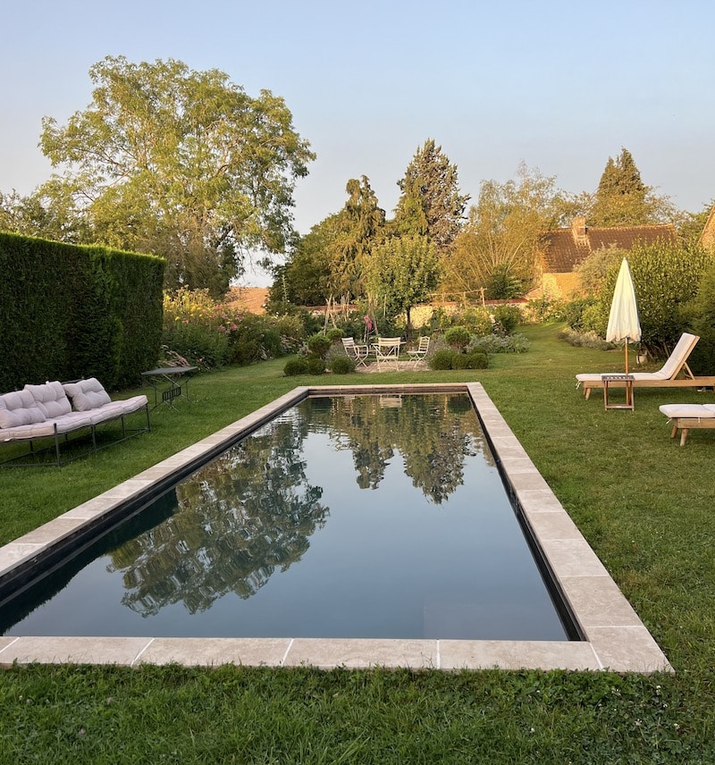 french countryside pool