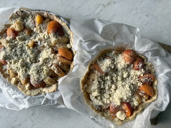 Summer Fruit Tarts with Peaches and Apricots