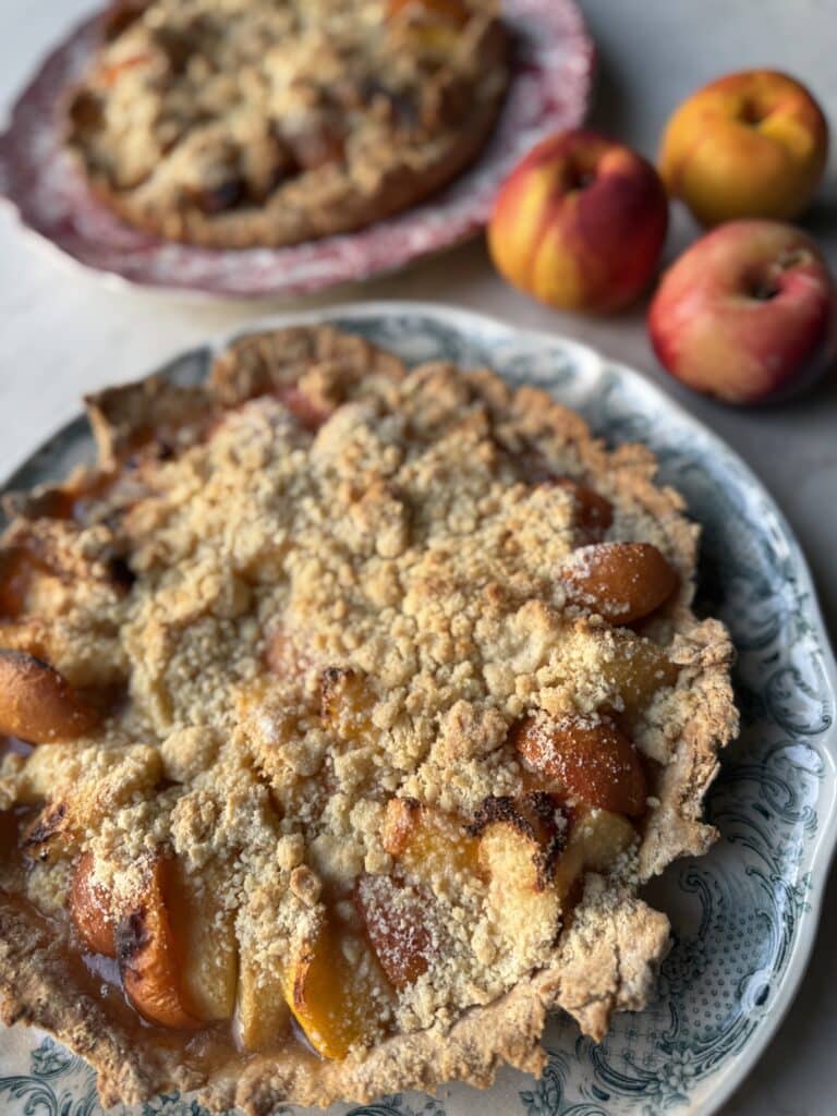 Summer Fruit Tarts with Peaches and Apricots