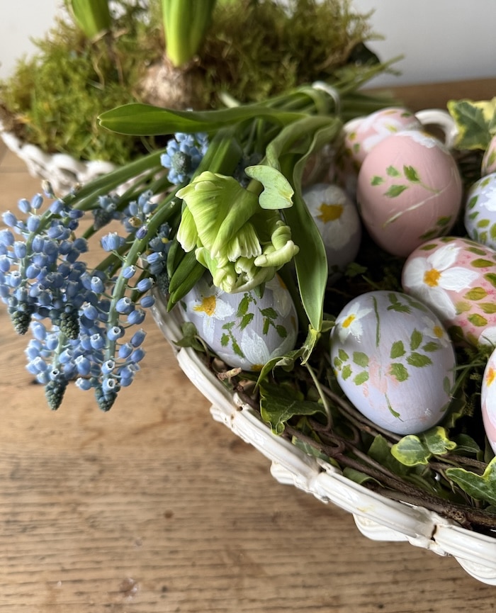loving hand painted easter egg decoration - MY FRENCH COUNTRY HOME